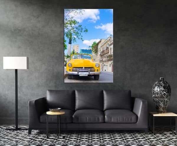 תמונת קנבס הוואנה קלסיק בקובה לסלון לעיצוב הבית