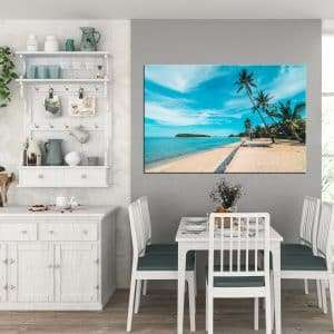 תמונת קנבס - חוף החופש לסלון לעיצוב הבית