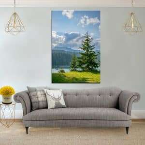 תמונת קנבס - הטבע הירוק לסלון לעיצוב הבית