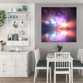 תמונת קנבס מיי היקום לסלון לעיצוב הבית
