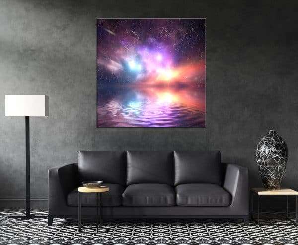 תמונת קנבס מיי היקום לסלון לעיצוב הבית