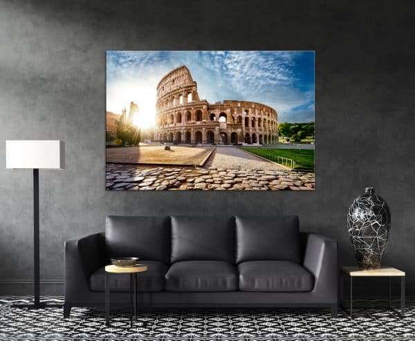 תמונת קנבס קולוסיאום רומא לסלון לעיצוב הבית