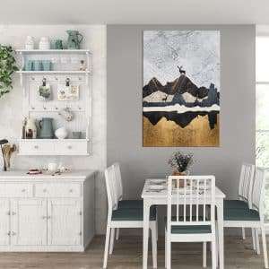 תמונת קנבס גבעת האיילים לסלון לעיצוב הבית