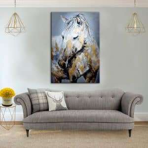 תמונת קנבס הסוס החולם לסלון לעיצוב הבית