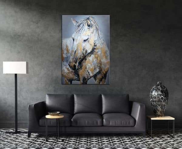תמונת קנבס הסוס החולם לסלון לעיצוב הבית