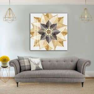 תמונת קנבס פרח הנשמה לסלון לעיצוב הבית