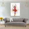 תמונת קנבס רקדנית אבסטרקט לסלון לעיצוב הבית