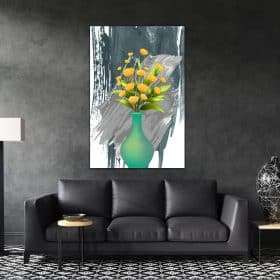 תמונת קנבס אגרטלי אומנותי לסלון לעיצוב הבית