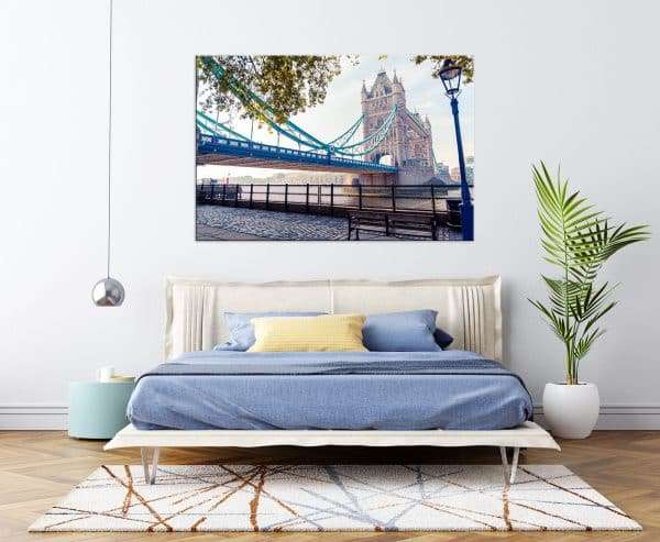 תמונת קנבס גשר לונדון לסלון לעיצוב הבית