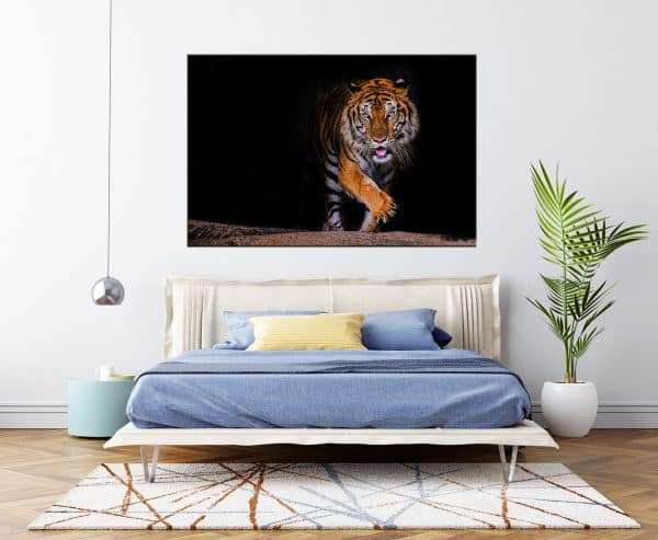 תמונת קנבס מערת הנמר לסלון לעיצוב הבית
