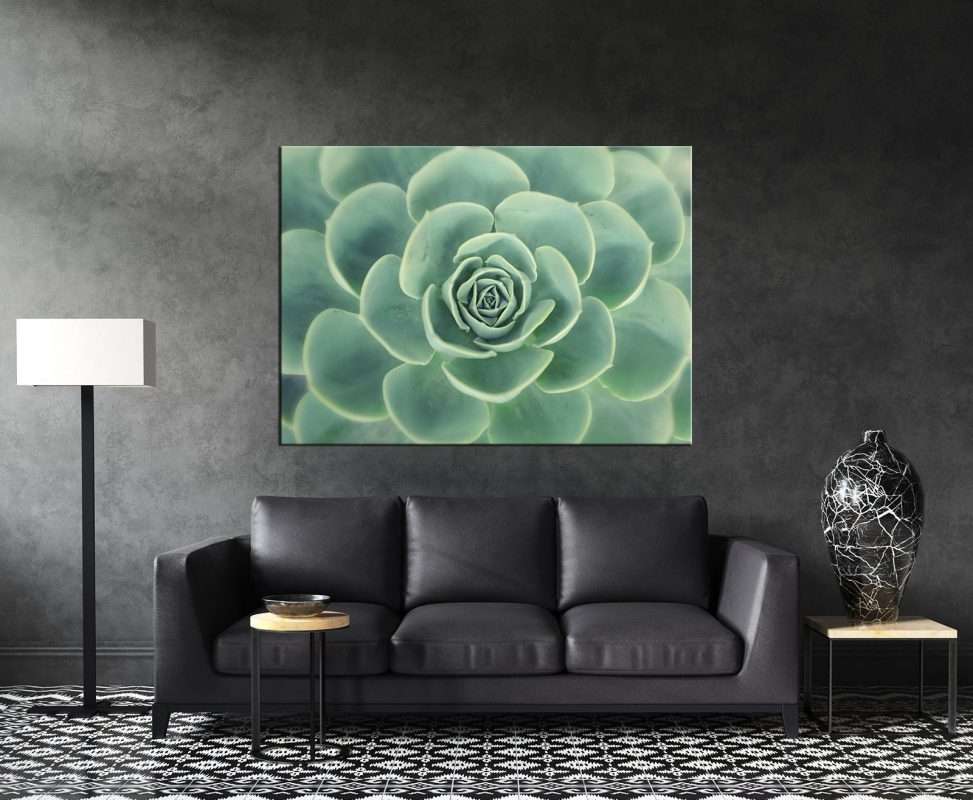 תמונת קנבס פרח מבוך העלים לסלון לעיצוב הבית