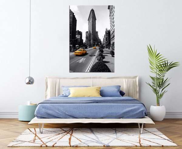 תמונת קנבס שדרת ניו יורק לסלון לעיצוב הבית