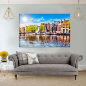 תמונת קנבס אמסטרדם קלאסי לעיצוב הבית