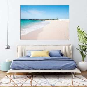 תמונת קנבס החוף היפה לסלון ולעיצוב הבית