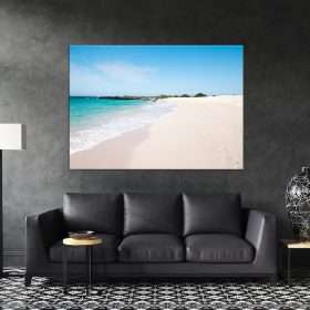תמונת קנבס החוף היפה לסלון ולעיצוב הבית