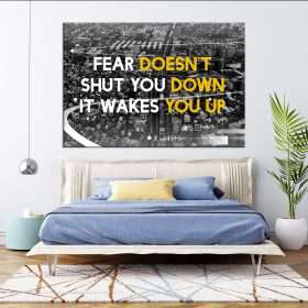 פחד לא משתק אותך הוא מעיר אותך חדר שינה