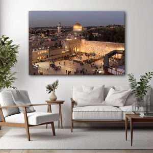 תמונת קנבס - הכותל המערבי בירושלים תמונה לבית למשרד לסלון וכל פינה שתבחרו